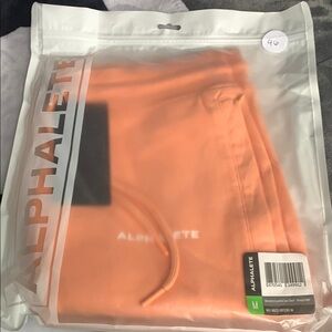 Alphalete Orange Shorts